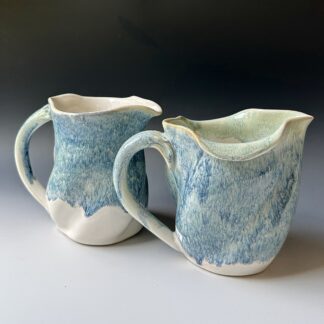 Blue Ivory Pitchers