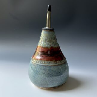 Bronze Band Oil Bottle