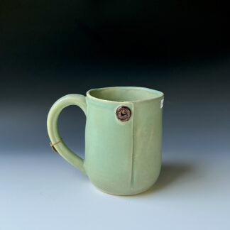 Pistachio Button Mug