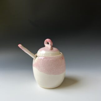 Rose Sugar Bowl Set
