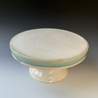 Turquois Cake Plate Lg